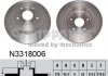 Купить Диск тормозной задний 278mm Suzuki SX-4, Swift Suzuki Swift, SX4 NIPPARTS n3318006 (фото1) подбор по VIN коду, цена 874 грн.