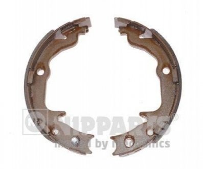 Купити Гальмівні колодки Mitsubishi ASX, Outlander, Lancer, Jeep Compass, Patriot, Dodge Caliber, Avenger, Citroen C4 NIPPARTS n3505045 (фото1) підбір по VIN коду, ціна 603 грн.