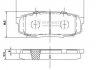 Купити Гальмівні колодки Lexus LX, Toyota Land Cruiser, Sequoiva, Tundra NIPPARTS n3612043 (фото1) підбір по VIN коду, ціна 1146 грн.