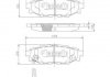 Купити Гальмівні колодки Subaru XV, Impreza, Forester, Outback, Legacy NIPPARTS n3617004 (фото1) підбір по VIN коду, ціна 894 грн.