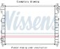 Купить SUBARU Радіатор системи охолодження двигуна IMPREZA 2.5 STi AWD 08-, WRX 2.5 STi AWD 10- NISSENS 606842 (фото1) подбор по VIN коду, цена 7926 грн.