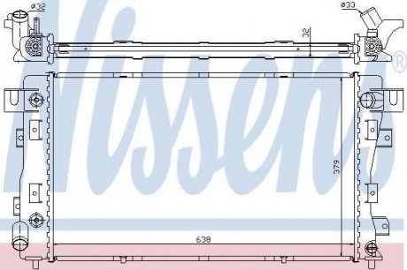 Радиатор NISSENS 609771