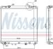 Купить Радіатор охолоджування NISSENS 66773 (фото1) подбор по VIN коду, цена 8656 грн.