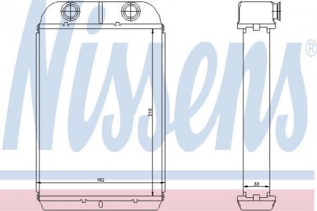 Радіатори опалення NISSENS 71452