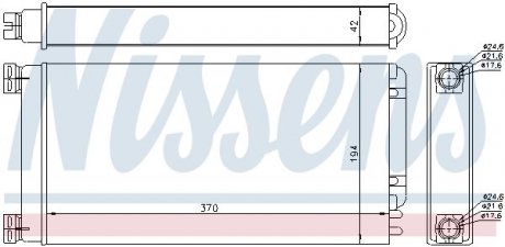 Pадиатор печки NISSENS 71926