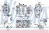 Купити BMW Компресор кондиціонера 1 (E81) 06-, 3 (E90) 07-, 3 (E92) 06-, X1 (E84) 09- NISSENS 890070 (фото1) підбір по VIN коду, ціна 14366 грн.