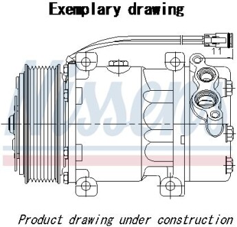 Компресор кондиціонера NISSENS 890 269