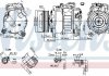 Купити Компресор кондиціонера BMW F20, X3, F30, F32, F31, F33, F21, F34, F36, X4 NISSENS 890622 (фото1) підбір по VIN коду, ціна 16074 грн.