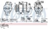 Купить Компрессор кондиционера First Fit NISSENS 890759 (фото1) подбор по VIN коду, цена 12703 грн.