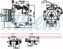 Купить Компресор кондиціонера First Fit NISSENS 890879 (фото1) подбор по VIN коду, цена 11476 грн.