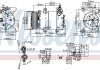 Купить Компрессор кондиционера Land Rover Freelander, Ford S-Max, Mondeo, Galaxy NISSENS 89571 (фото1) подбор по VIN коду, цена 13713 грн.