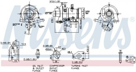 Купить Турбина Fiat Panda, Citroen Nemo, Fiat Punto, Peugeot Bipper, Opel Corsa, Fiat Grande Punto, Chevrolet Aveo, Ford KA, Opel Meriva NISSENS 93234 (фото1) подбор по VIN коду, цена 19939 грн.