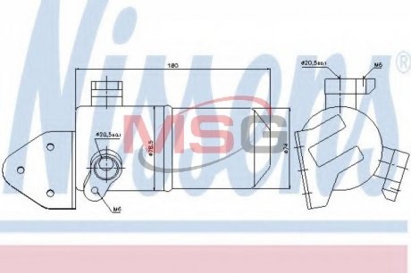 Осушитель кондиционера NISSENS 95433