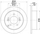 Купить Диск тормозной задний Hyundai Tucson 2.0 (04-10)/ Kia Sportage, Magentis 2.0, 2.7 (09-) Hyundai Sonata, KIA Sportage, Magentis, Hyundai Tucson NISSHINBO nd6002k (фото1) подбор по VIN коду, цена 1382 грн.