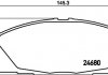 Купить Колодки тормозные дисковые передние Toyota Hiace 2.5, 2.7, 3.0 (05-) NISSHINBO np1059 (фото1) подбор по VIN коду, цена 1026 грн.