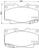 Купить Колодки тормозные дисковые передние Toyota Hilux III, Fortuner 2.5, 3.0, 4.0 (05-) Toyota Hilux NISSHINBO np1075 (фото1) подбор по VIN коду, цена 1652 грн.