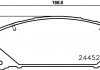 Купити Колодки гальмівні дискові передні Strong Ceramic Lexus RX 350, 450 (08-)/Lexus NX 200t, 300h (14-)/RAV-4 2.0 (15-) Lexus RX, Toyota Highlander, Rav-4, Lexus ES NISSHINBO np1109sc (фото1) підбір по VIN коду, ціна 2373 грн.