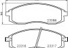 Купити Колодки гальмівні дискові передні Nissan Maxima 2.5, 3.0/Mitsubishi L200 2.0, 2.4 (96-) Nissan Maxima NISSHINBO np2037 (фото1) підбір по VIN коду, ціна 1675 грн.