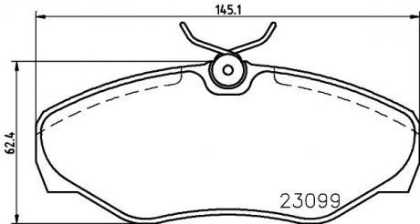 Купити Колодки гальмівні дискові Nissan Primastar (02-),Renault Trafic II (01-) Renault Trafic, Nissan Primastar, Opel Vivaro, Renault Espace NISSHINBO np2098 (фото1) підбір по VIN коду, ціна 1864 грн.