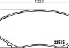 Купити Колодки гальмівні дискові передні Mazda MPV 2.0, 2.5, 3.0 (99-06) NISSHINBO np5012 (фото1) підбір по VIN коду, ціна 1447 грн.