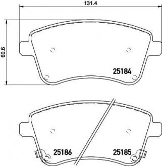 ТОРМОЗНЫЕ КОЛОДКИ HYUNDAI Venga "F "10>> NISSHINBO np6100