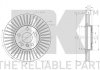 Купить Тормозной диск BMW F45, F46, Mini Clubman, BMW X1, Mini Countryman, BMW X2, F40, F44 NK 2015118 (фото3) подбор по VIN коду, цена 3659 грн.