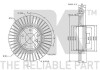 Купить Тормозной диск BMW E38, E31, E46 NK 201562 (фото3) подбор по VIN коду, цена 2696 грн.