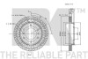 Купить Диск тормозной {перед.} NK 203033 (фото3) подбор по VIN коду, цена 1746 грн.