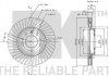 Купить Диск тормозной Opel Meriva, Astra, Zafira, Corsa, Combo NK 203630 (фото3) подбор по VIN коду, цена 1727 грн.