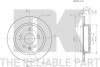 Купить Диск тормозной NK 203668 (фото3) подбор по VIN коду, цена 1439 грн.