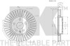 Купить Диск тормозной NK 203669 (фото3) подбор по VIN коду, цена 2415 грн.