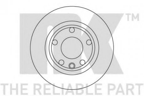 Диск тормозной перед. VW T4 90-96 1 NK 204732