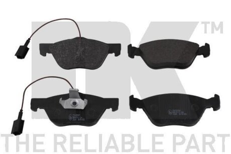 Гальмівні дискові колодки, комплект NK 221021