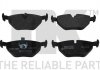 Купить Колодки тормозные BMW E36, E46, SAAB 9-5 NK 221524 (фото1) подбор по VIN коду, цена 1044 грн.