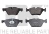 Купить Колодки тормозные BMW F10, F11, E60, E92, E88, E90, E87, E61 NK 221553 (фото1) подбор по VIN коду, цена 1449 грн.