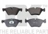 Купить Колодки тормозные BMW F10, F11, E60, E92, E88, E90, E87, E61 NK 221553 (фото2) подбор по VIN коду, цена 1449 грн.