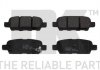 Купить Тормозные колодки дисковые зад. Nissan Murano 07-/X-trail 01-/Qashqai 07-/Maxima 00- Nissan X-Trail, Qashqai, Infiniti G, Nissan Murano, Infiniti FX, M, Nissan Tiida, Renault Koleos, Nissan Teana, Juke, Honda Legend NK 222257 (фото2) подбор по VIN коду, цена 967 грн.