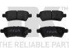 Купить Колодки тормозные Nissan Navara/Pathfinder 2.5/4.0 05- Nissan Pathfinder NK 222265 (фото1) подбор по VIN коду, цена 836 грн.