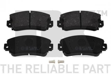 Комплект перед. гальм. колодок Fiat Panda/Regata/Ritmo/Uno Seat Ibiza/Malaga 0.8-2.5D 10.74-07.04 NK 222314