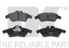 Купить Колодки тормозные дисковые Mercedes W901, W902, Vito, V-Class, W903, Volkswagen LT, Mercedes W904, W909 NK 223327 (фото2) подбор по VIN коду, цена 770 грн.