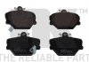 Купить Колодки дисковых тормозов Smart Fortwo, Roadster NK 223344 (фото1) подбор по VIN коду, цена 938 грн.