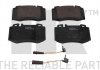 Купить Колодки тормозные дисковые Mercedes S203, M-Class, W220, S211, W211, C215, W203, CLK-Class, CLS-Class, Peugeot 3008 NK 223347 (фото1) подбор по VIN коду, цена 956 грн.