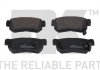 Купить Колодки дисковых тормозов KIA Sportage, Hyundai Elantra, Sonata, KIA Magentis, Hyundai Santa Fe, Matrix, Getz, Tucson NK 223411 (фото1) подбор по VIN коду, цена 576 грн.