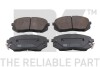 Купить Колодки тормозные Hyundai IX35, KIA Sportage, Hyundai Tucson, KIA Soul, Hyundai Kona NK 223453 (фото1) подбор по VIN коду, цена 1650 грн.