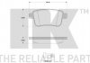 Купить Колодки дисковых тормозов Renault Kangoo NK 223960 (фото2) подбор по VIN коду, цена 623 грн.