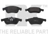 Купити Колодки гальм дискових Renault Megane, Fluence, Dacia Duster, Renault Scenic, Grand Scenic, Duster, Captur NK 223969 (фото1) підбір по VIN коду, ціна 882 грн.