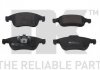 Купити Колодки гальм дискових Renault Megane, Fluence, Dacia Duster, Renault Scenic, Grand Scenic, Duster, Captur NK 223969 (фото2) підбір по VIN коду, ціна 882 грн.