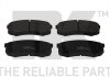 Купить Тормозные колодки дисковые зад. Toyota Land Cruiser 3.0 03- Toyota Land Cruiser, Lexus GX, Mitsubishi Pajero, Toyota Sequoiva, 4-Runner NK 224538 (фото1) подбор по VIN коду, цена 613 грн.