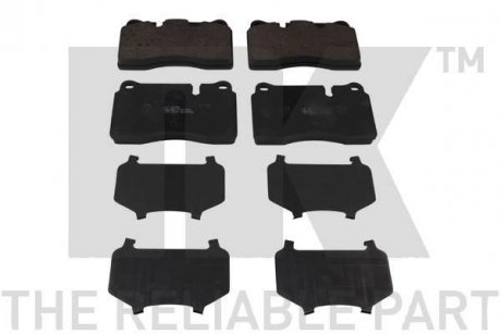 Купить Тормозные колодки дисковые перед. Land Rover Range Rover III/Sport 3.6Td/4.2 02.05- VW Touareg I /Touareg II 04- Volkswagen Touareg, Audi A3, TT, Land Rover Range Rover, Seat Leon NK 224788 (фото1) подбор по VIN коду, цена 1429 грн.