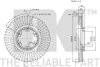 Купить Диск гальмівний невентильований Nissan Pathfinder, Infiniti QX, Nissan Navara NK 312262 (фото3) подбор по VIN коду, цена 2194 грн.